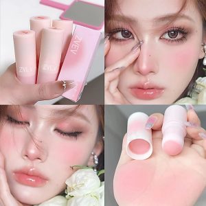 Blush Esponjinha a Prova D'água Longa Duração Efeito Anime ZVEV