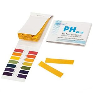Kit 80 Tiras Fitas De Medir Ph líquido papel tornassol 1-14 ( 80 Tiras )
