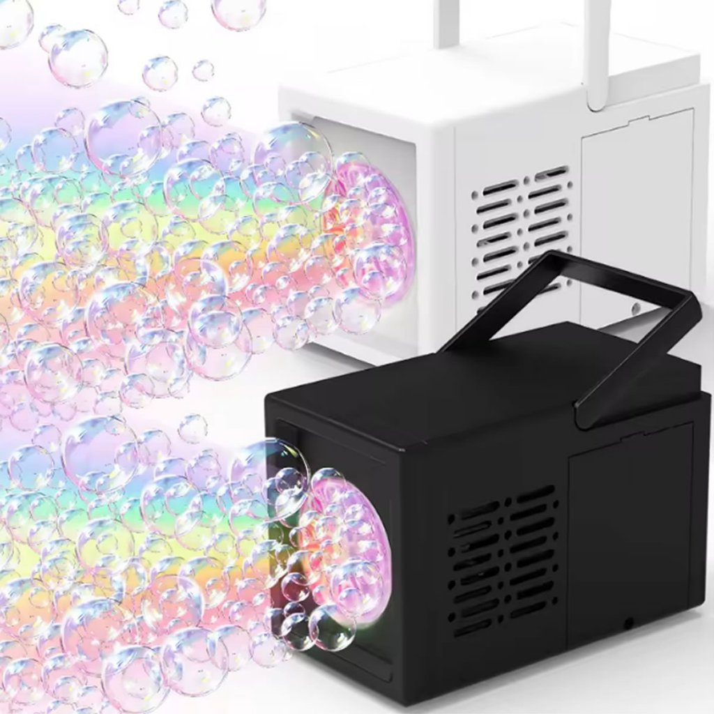 Mini Máquina Bolhas de Sabão Automática Portátil Brinquedo