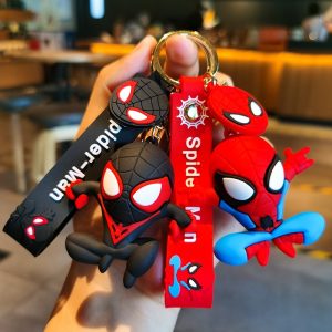 Chaveiro Homem Aranha Marvel Personagem Desenho Emborrachado