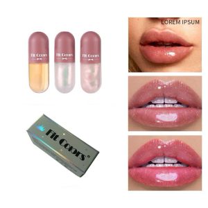 Gloss Labial Brilho Hidratante Maquiagem Make Fit Colors