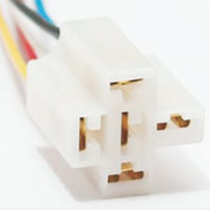 Kit 02 Chicotes Porta Rele 5 Vias para Reparo Automotivo