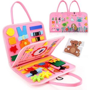 Bolsa Maleta Infantil Atividades Bebê Montessori Pedagógica