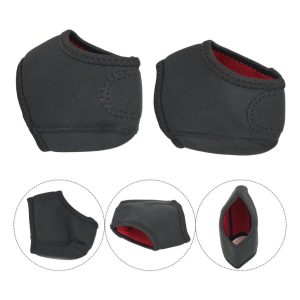 Par de Meia Compressão Proteção Esporão Neoprene Tamanho M