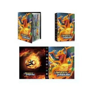Mini Álbum Porta Cards Pokémon para 240 cards Charizard