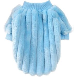 Roupa Pet Pelúcia Fofinha Quentinha para Pets Tamanho M