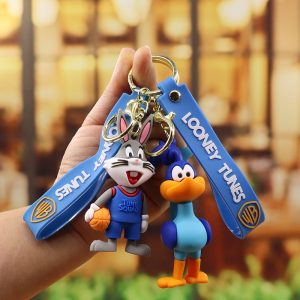 Chaveiro Space Jam com Pulseira WB Looney Tunes Personagens