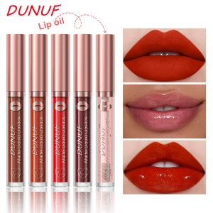 Kit Labial DUNUF Lipstick + Lip Oil para Lábios Radiantes