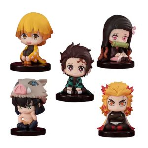 Kit Miniaturas Demon Slayer Bonecos Coleção Brinquedo