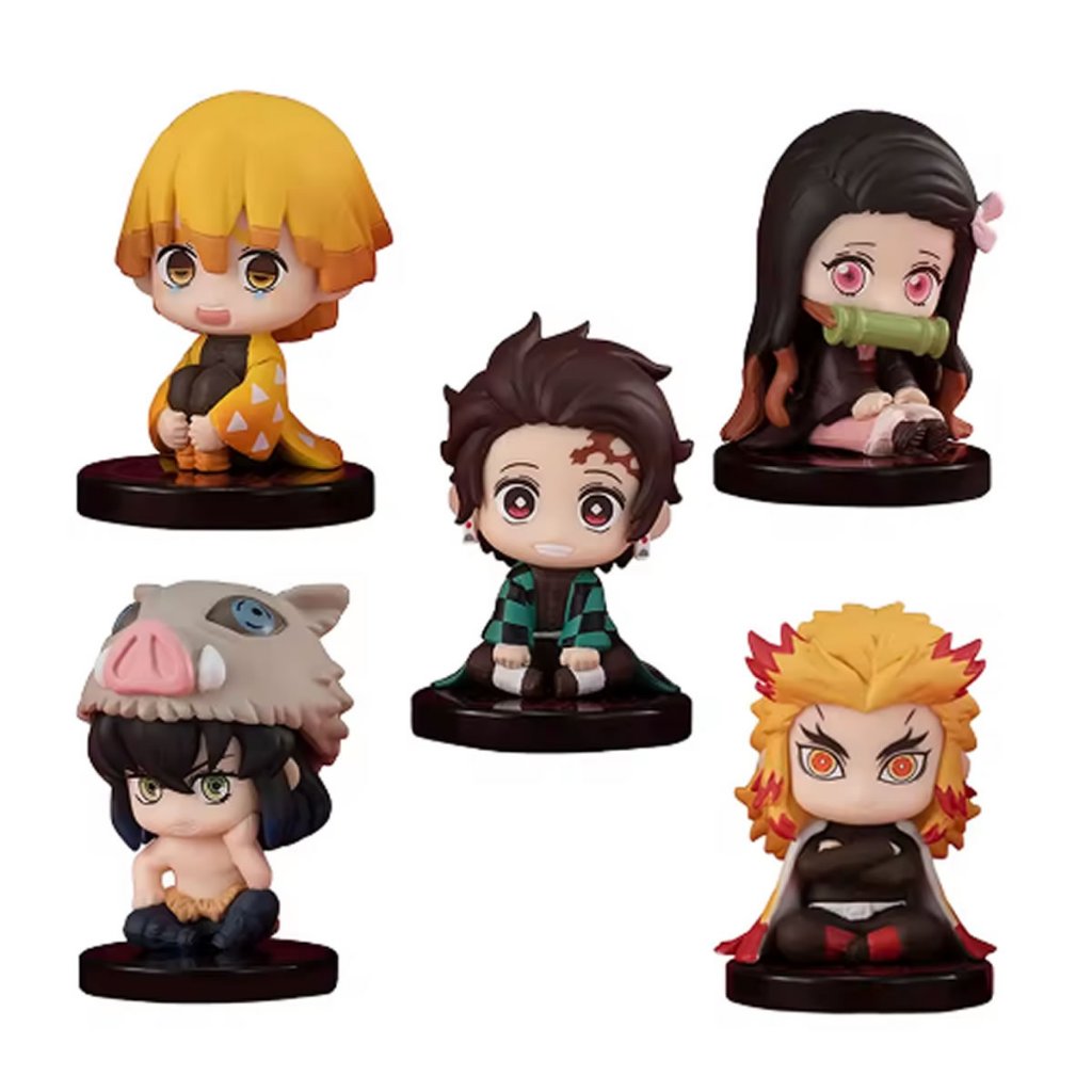 Kit Miniaturas Demon Slayer Bonecos Coleção Brinquedo