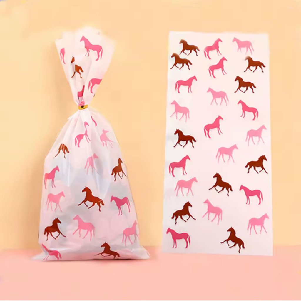 Kit 50 Saquinhos Lembrancinhas Tema Cavalo Horse Decoração