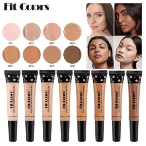 Base Corretiva Líquida a Prova D'água Alta cobertura Fit Colors High Definition Concealer