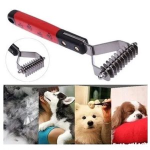 Desembolador de Pelos de Cachorro Pet Profissional Rake