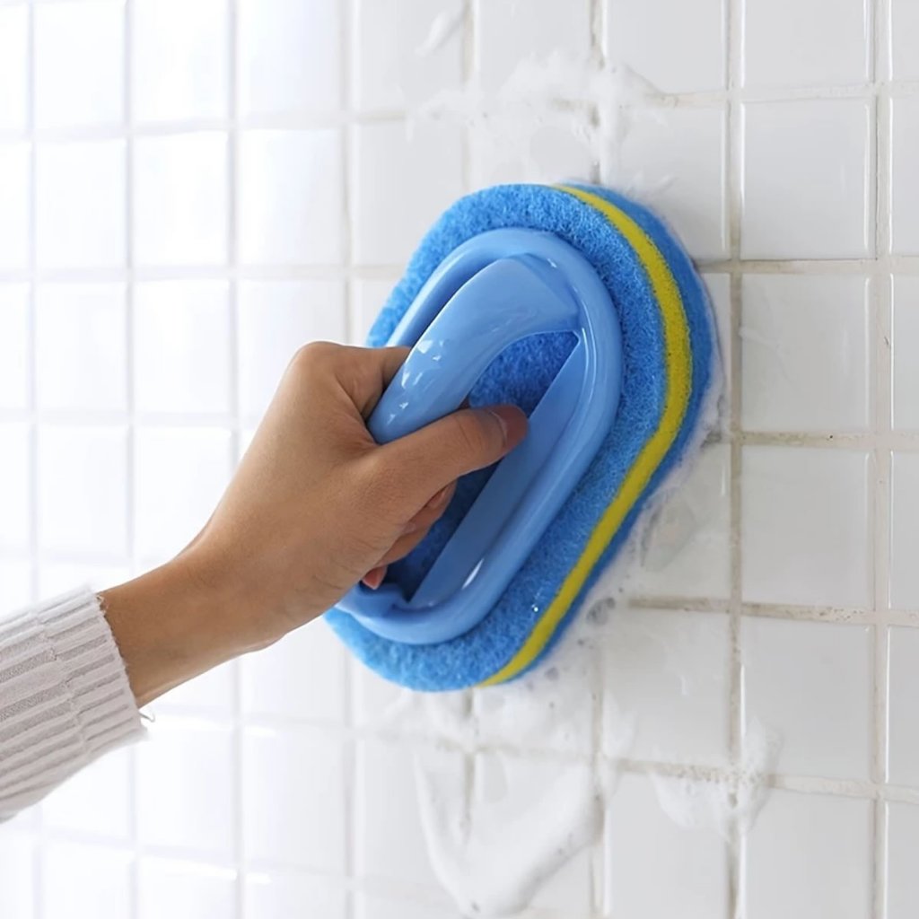 Esponja com Pegador para Limpeza em Geral Multifuncional