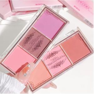 Paleta Hisyi 03 Cores Blush em Pó Natural Suave