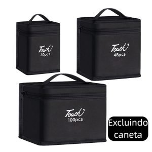 Estojo para Armazenar Canetinhas APENAS A BOLSA COM ZÍPER