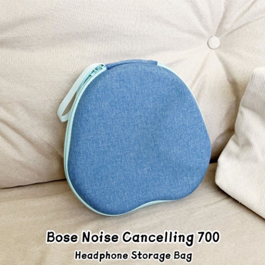Capa Case para Fone de Ouvido Bose Noise Cancelling 700 Azul