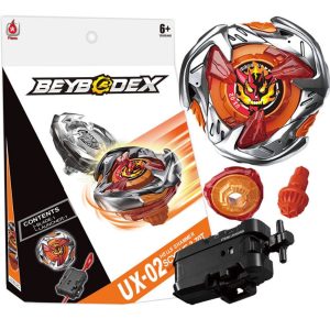 Beyblade-X com Lançador Anime Brinquedo de Colecionador