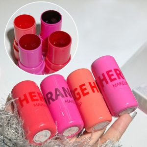 Blush em Bastão Gelatinoso para Lábios e Bochechas Herorange