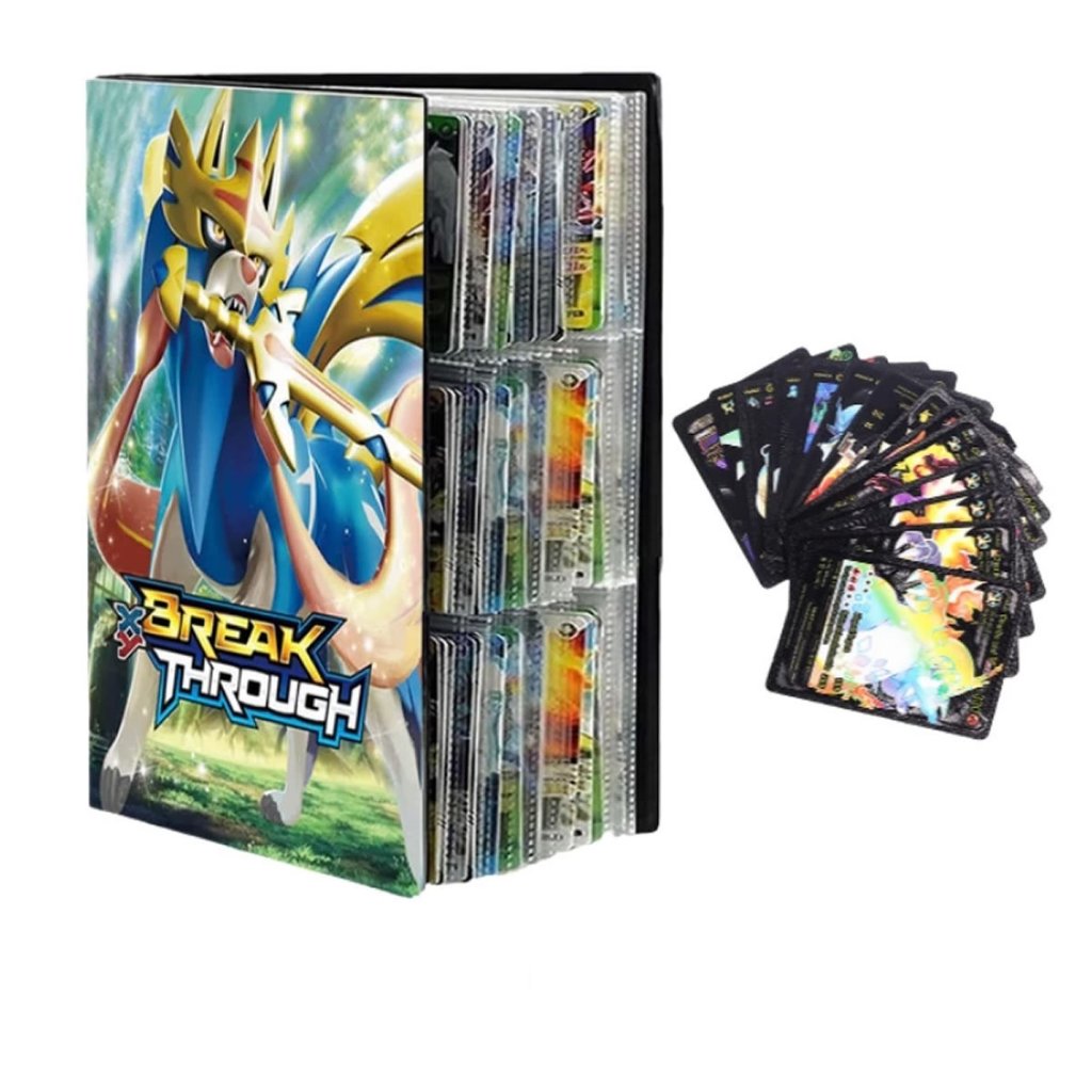 Álbum para 540 Cards Photocards Pokémon Cartas Anime Coleção