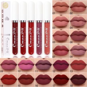 Batom Líquido Fosco Longa Duração Matte Cakaila Várias Cores