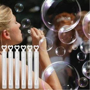 Kit 10 Tubetes Bolhas de Sabão para Lembrancinhas Festas Casamento
