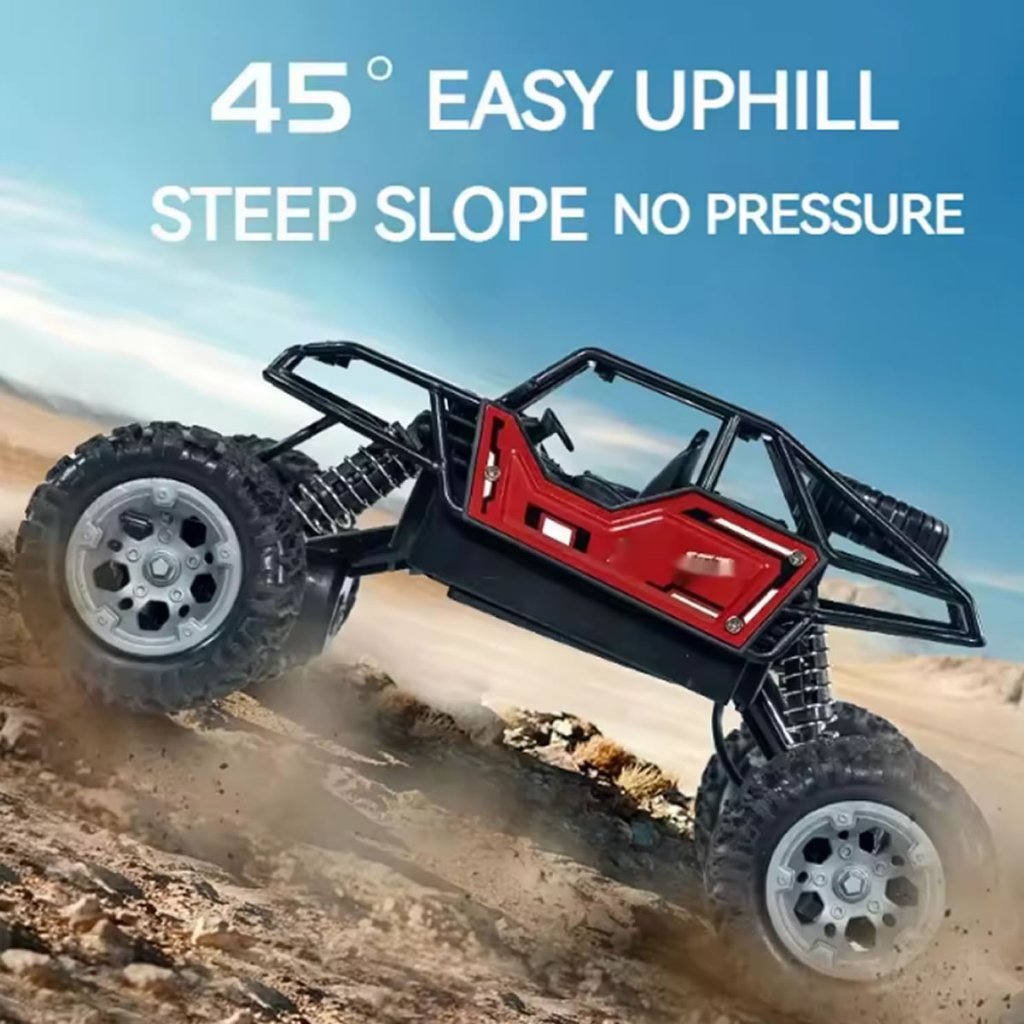Carrinho de Controle Remoto Off Road 4x4 Recarregável Jeep
