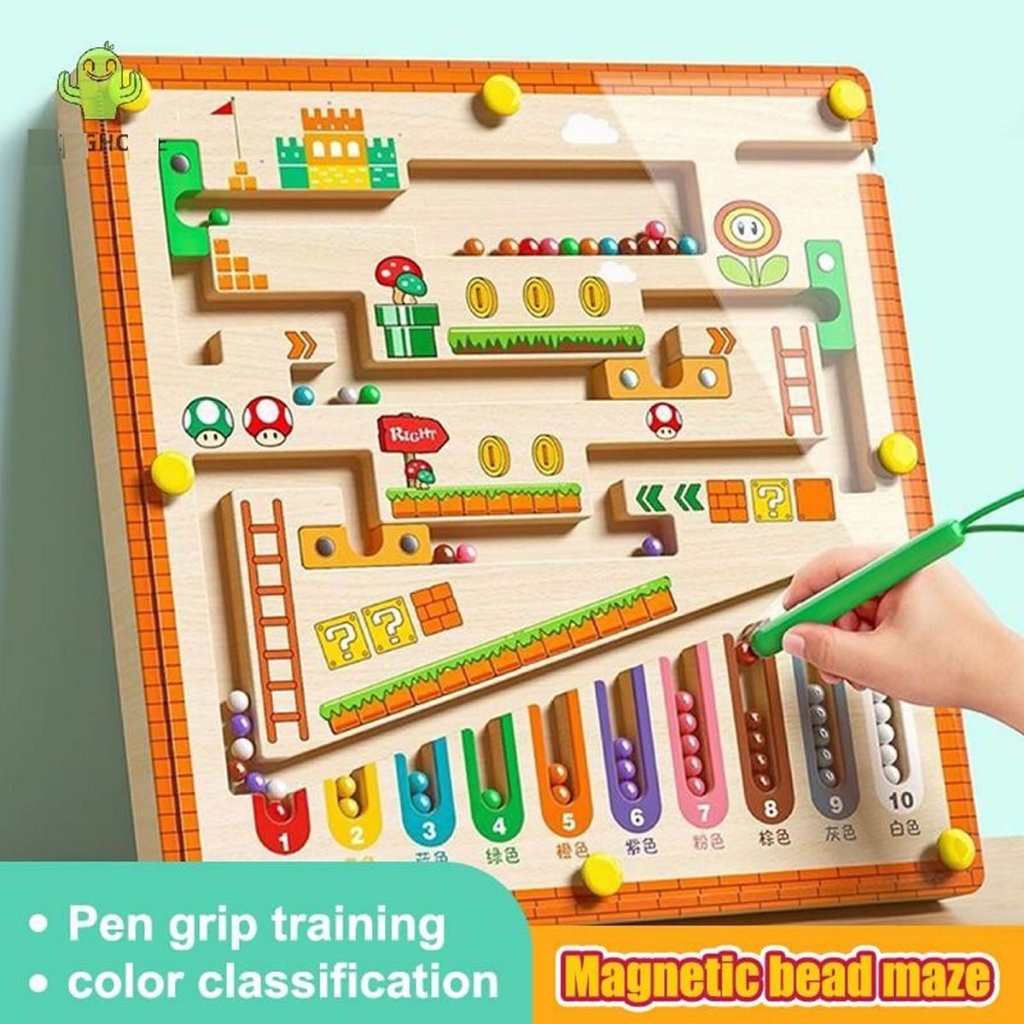 Brinquedo Labirinto Magnético de Bola Educativo Infantil