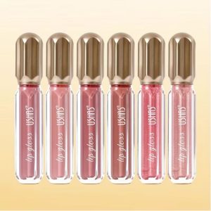 Batom Líquido Lip Gloss USHAS Longa Duração a Prova D'água