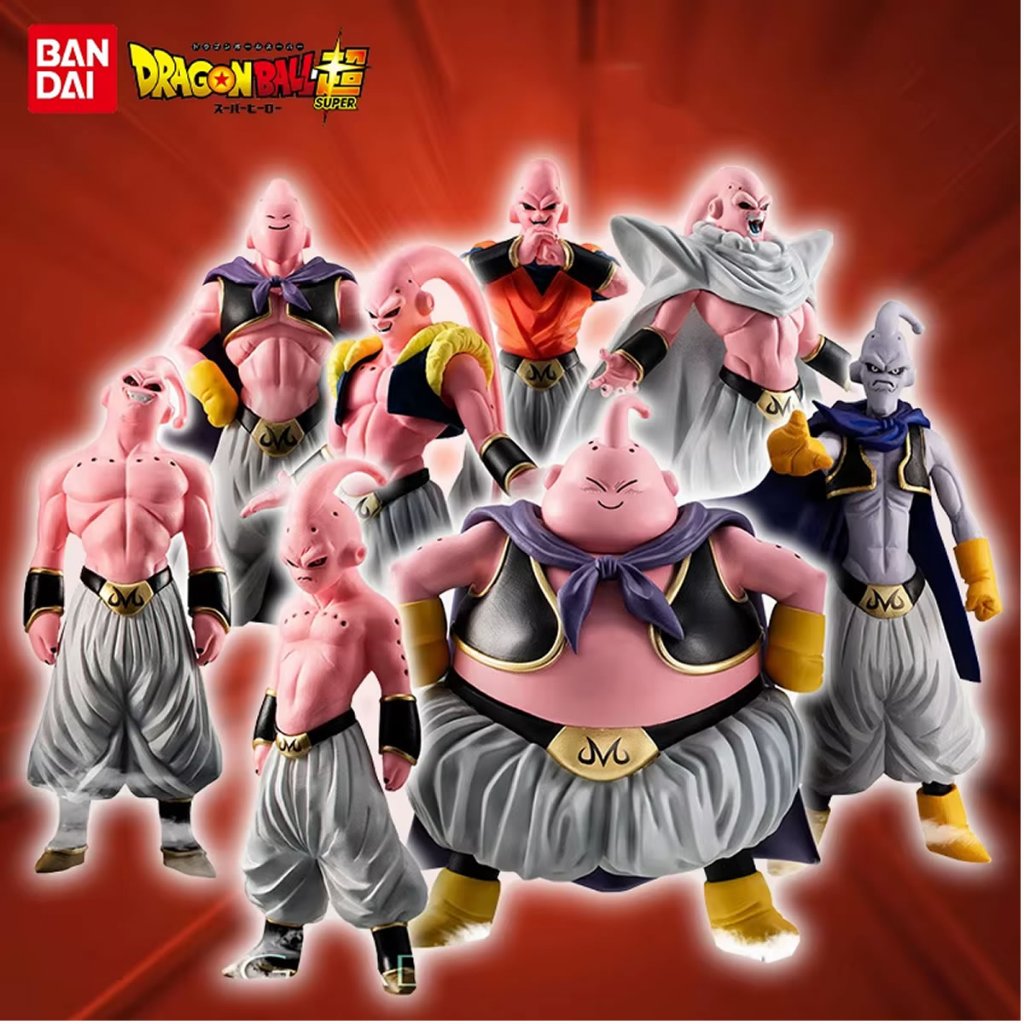 Kit 08 Bonecos Majin Buu Dragon Ball Figuras Colecionador
