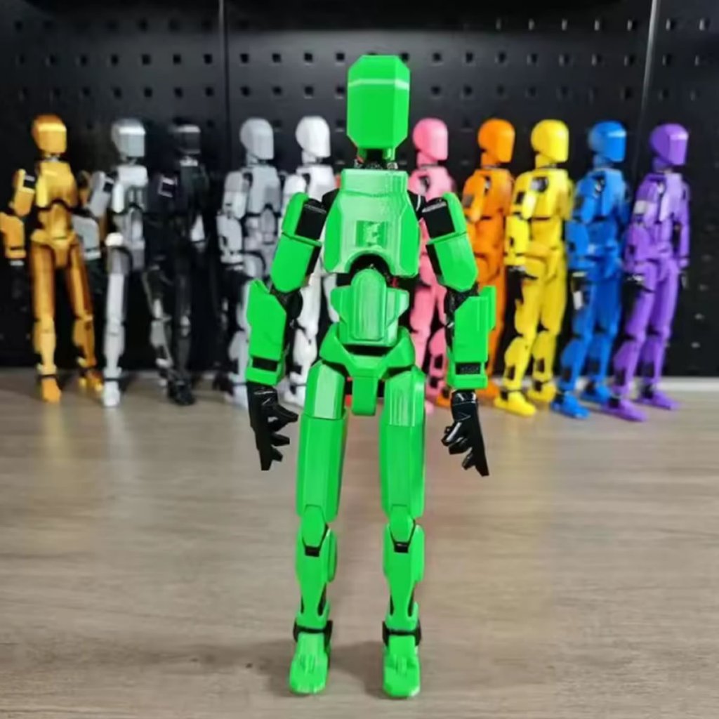 Figura de Ação Figure Luck Dummy 13 Boneco Articulado