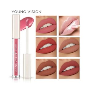 Batom Lip Gloss Aveludado Matte Maquiagem Young Vision