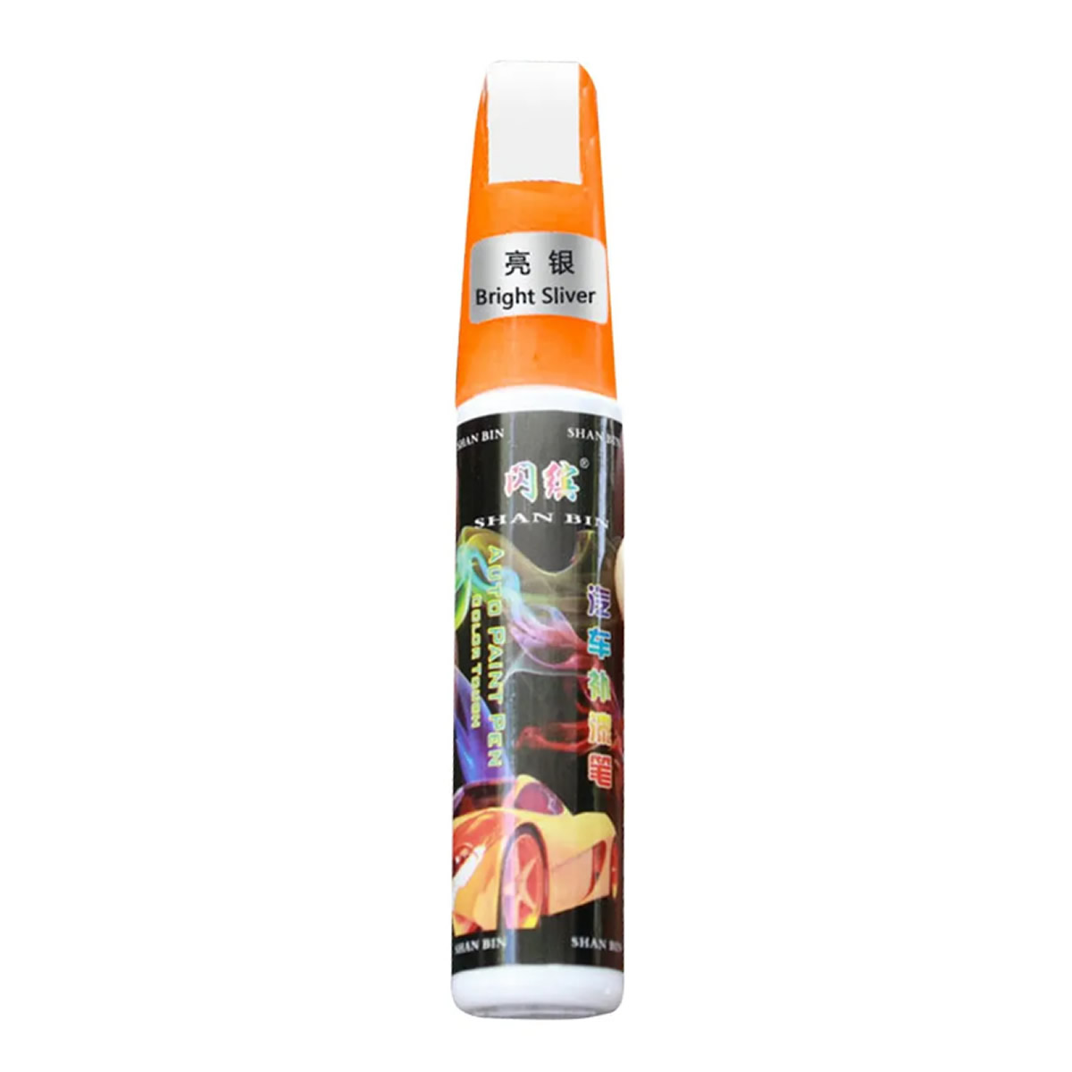 Caneta Reparo Pintura Automotiva Para Riscos Arranhões Prata - Imagem 7