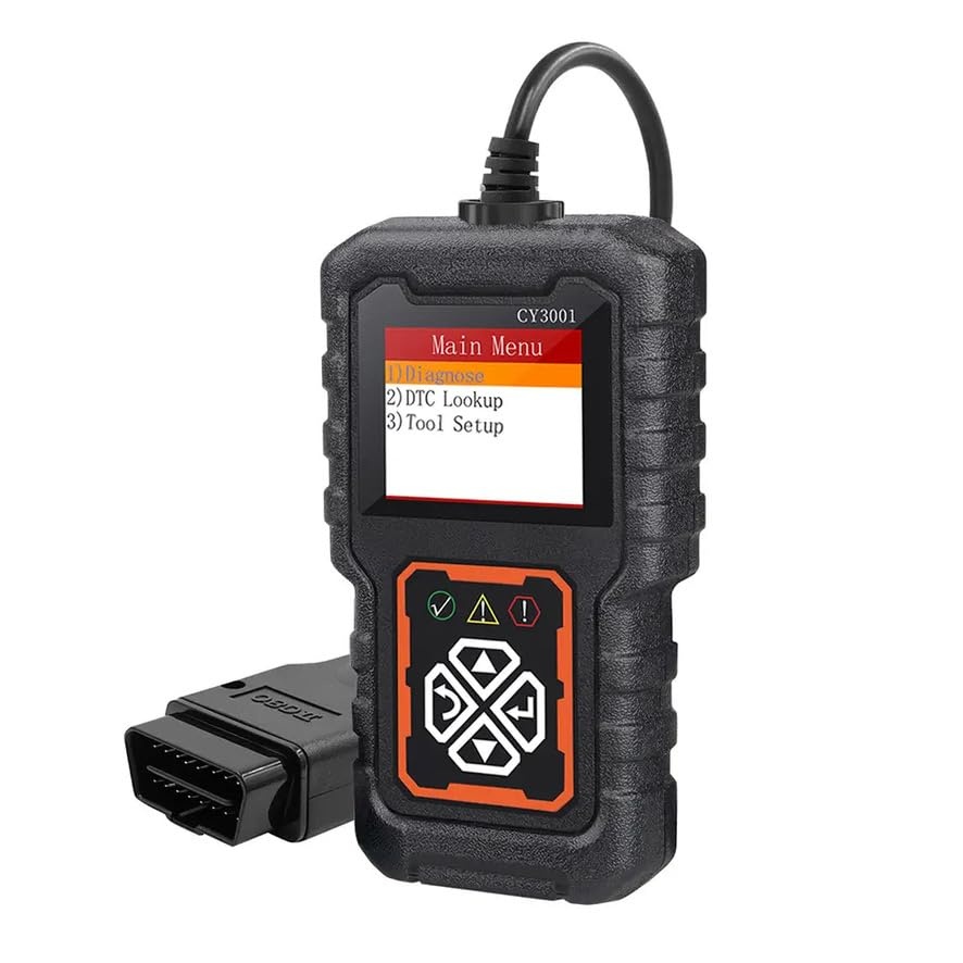 Scanner Automotivo OBD2 CY3001 Leitor de Falhas