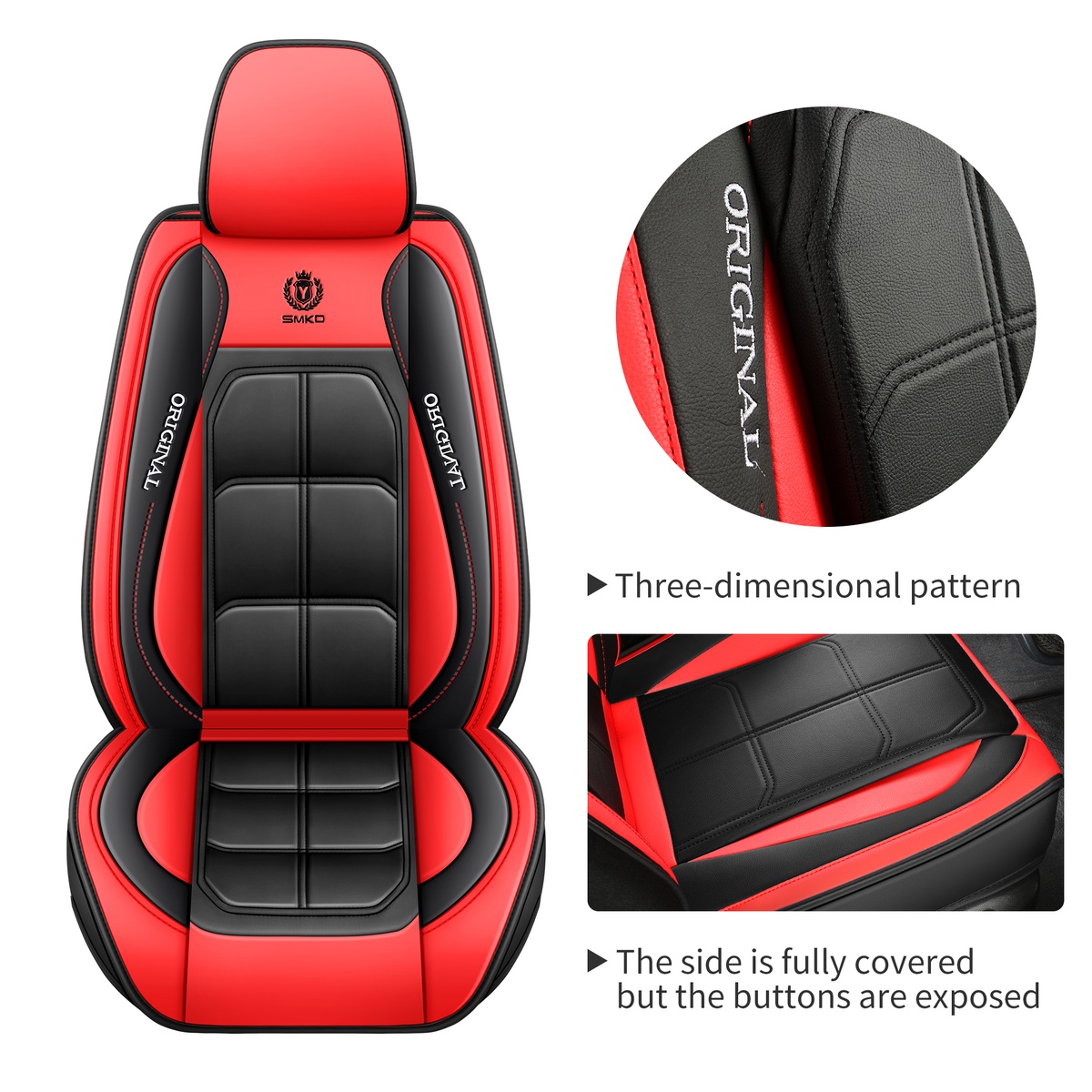 Kit 02 Capas Banco Assento Carro Luxo Passageiro e Motorista - Imagem 9